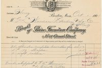 Collection of 14 Vintage Invoice Ephemera