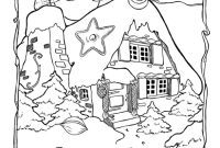 Dreamy Gingerbread 11 Festive Coloring Pages
