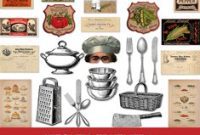 Graphics Fairy Premium Kitchen Ephemera Kit