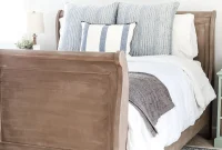 From Weathered to Wonderful A Painted Bed Revival