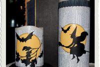 Wicked DIY Halloween Candle Wraps