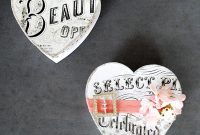 Handmade Valentine Heart Music Box
