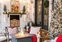 Warm Yuletide Veranda