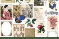 Graphics Fairy Premium Garden Ephemera Kit