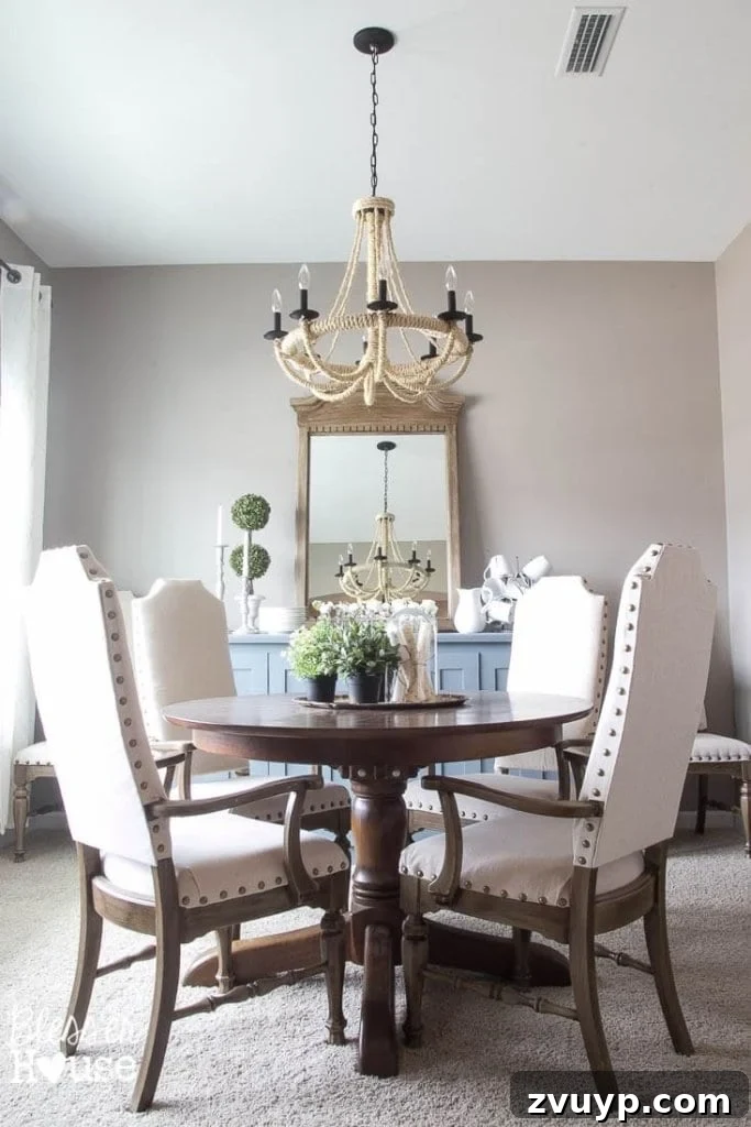 From Media Center to Dining Delight 12 Dining Room Showing Buffet and Chairs | Bless'er House
