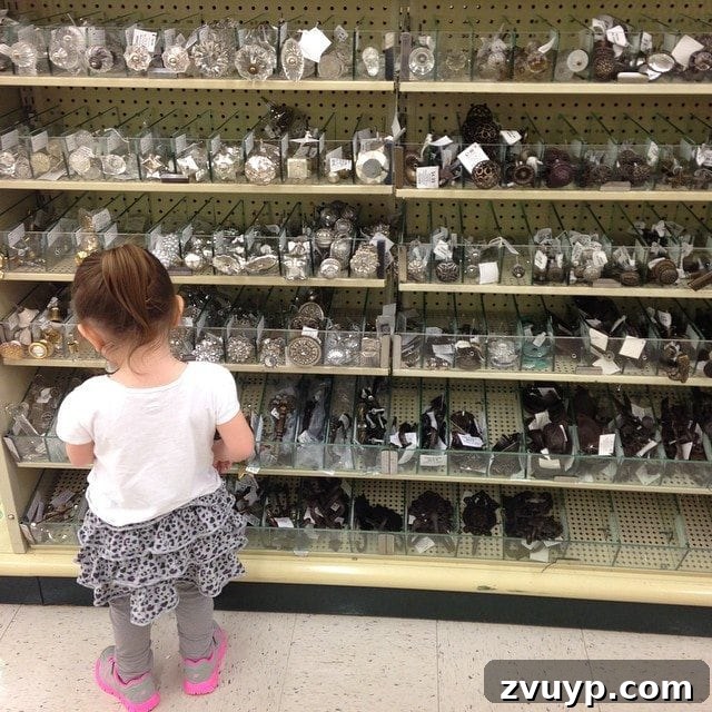 From Media Center to Dining Delight 4 Toddler Olivia and the Hardware Aisle Adventure at Hobby Lobby | Bless'er House