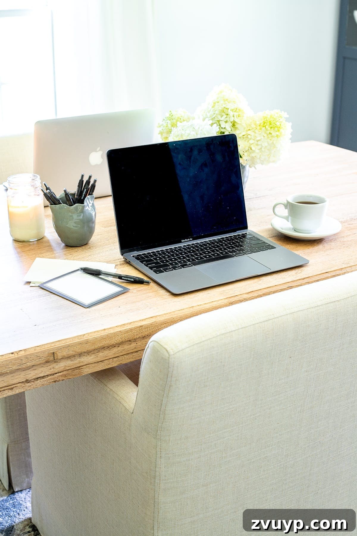 Your Path to Blogging Success Begins Here 8 computer on desk - how to start a blog