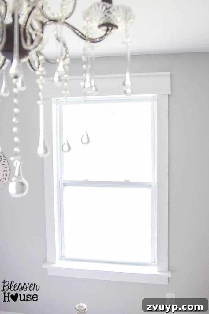 Easy Window Trim Installation: Skip the Miter Saw 15 finished Craftsman style easy interior window trim with no miter cuts