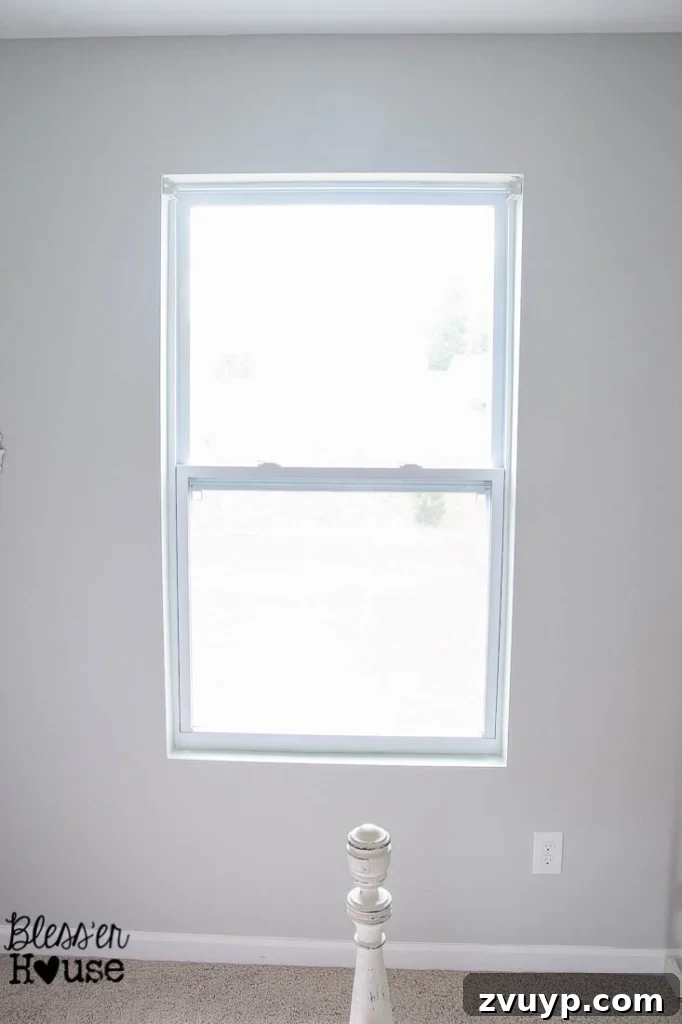Easy Window Trim Installation: Skip the Miter Saw 3 window before without trim