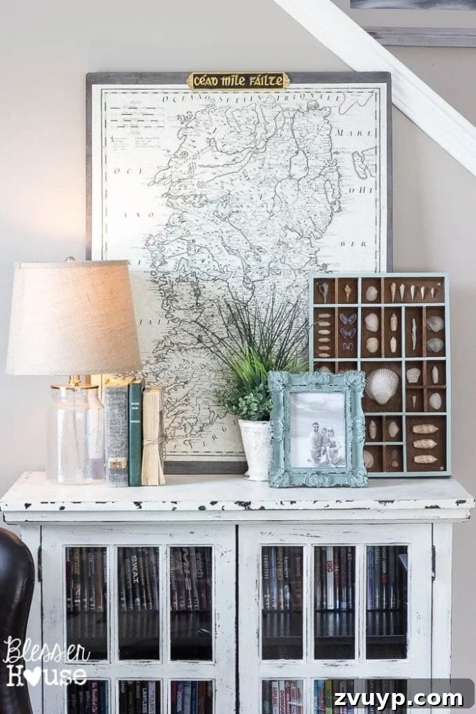 Coastal Seashell Shadow Box Vignette from an Upcycled Printer Tray 14 DIY Seashell Printer Tray Shadow Box + Coastal Vignette | Bless'er House