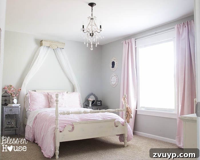 12 Stunning Greige Rugs That Won't Break Your Budget 3 Before and after of Olivia's bedroom, showing the impact of a greige rug