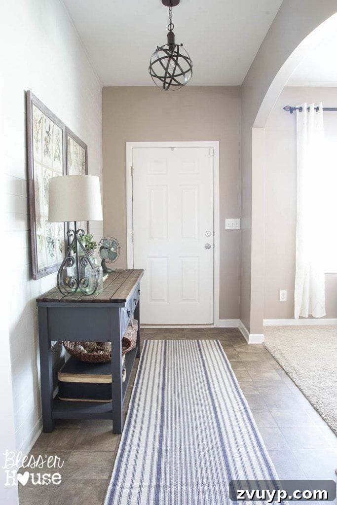 Our DIY Board and Batten Makeover A Glidden Paint Review 2 DIY Board and Batten for Under $100 | Bless'er House
