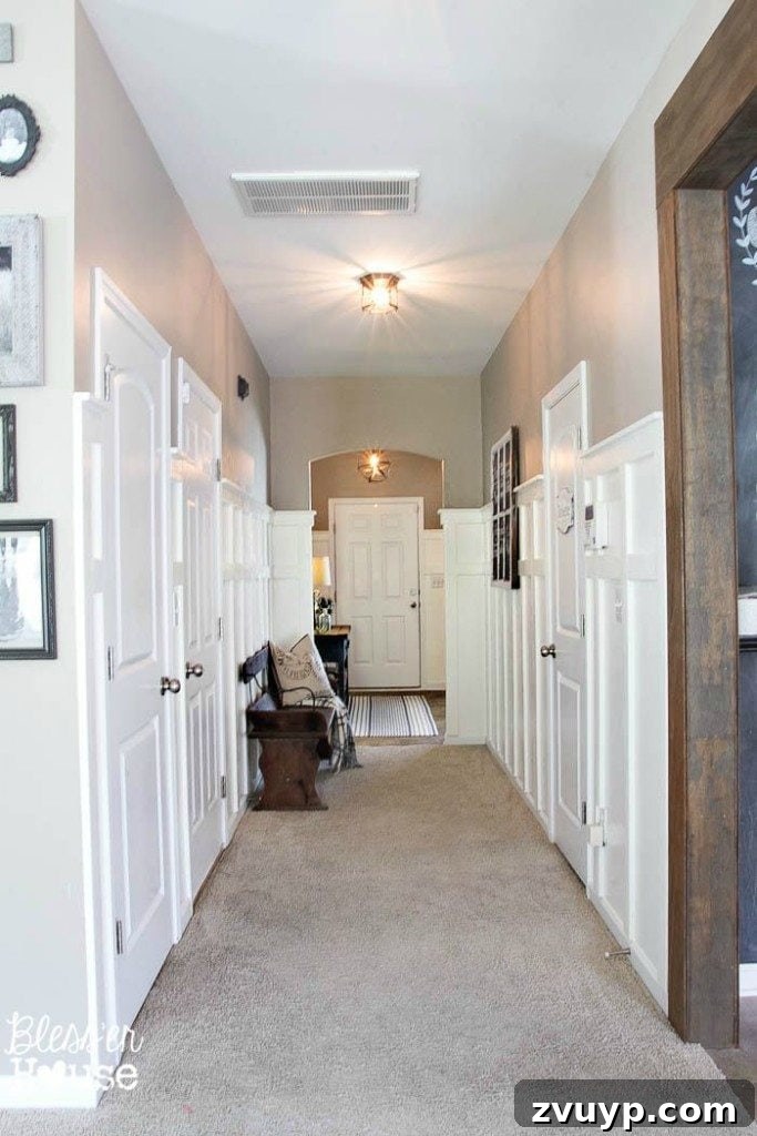 Our DIY Board and Batten Makeover A Glidden Paint Review 14 DIY Board and Batten for Under $100 | Bless'er House