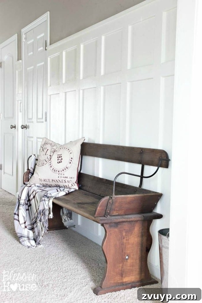 Our DIY Board and Batten Makeover A Glidden Paint Review 20 DIY Board and Batten for Under $100 | Bless'er House
