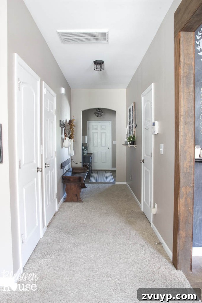 Our DIY Board and Batten Makeover A Glidden Paint Review 3 DIY Board and Batten for Under $100 | Bless'er House