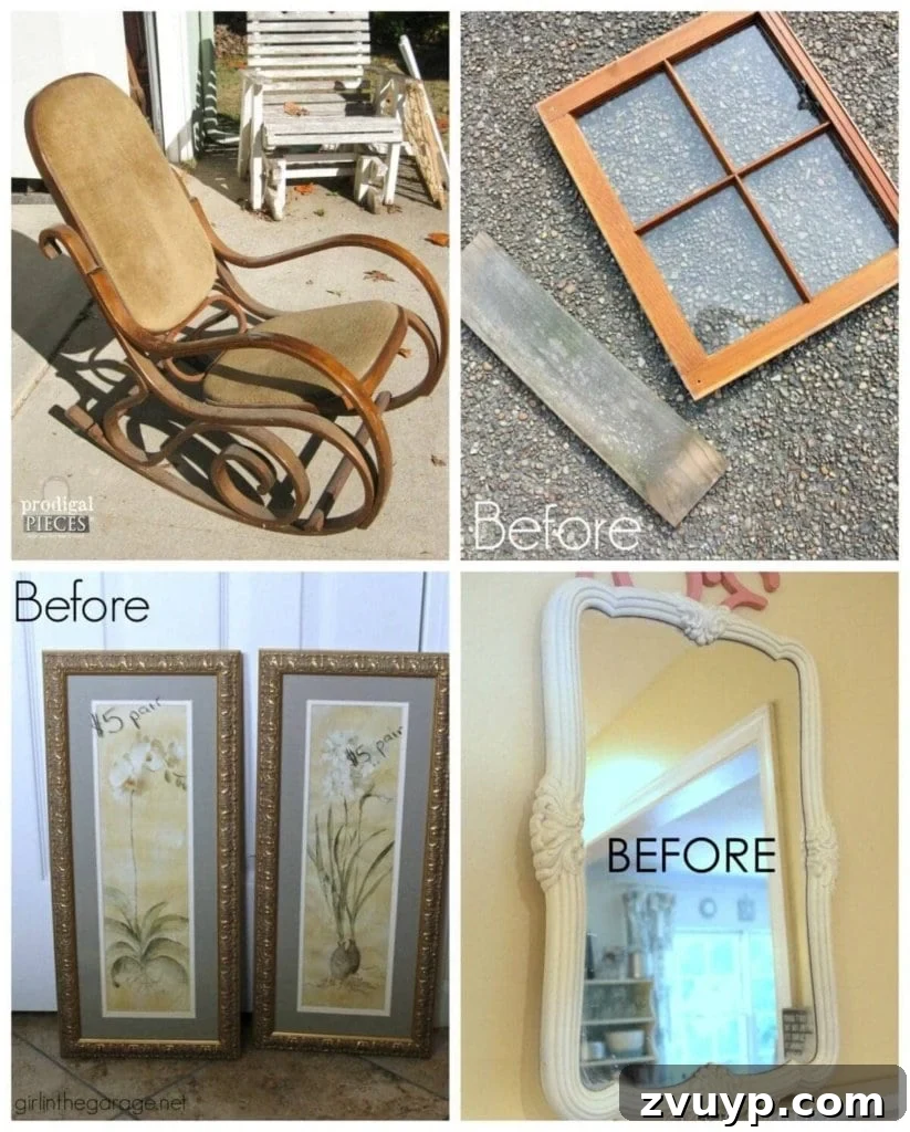 Transforming Old Art into Personalized Text Decor 12 Trash to Treasure Tuesday October collaboration image