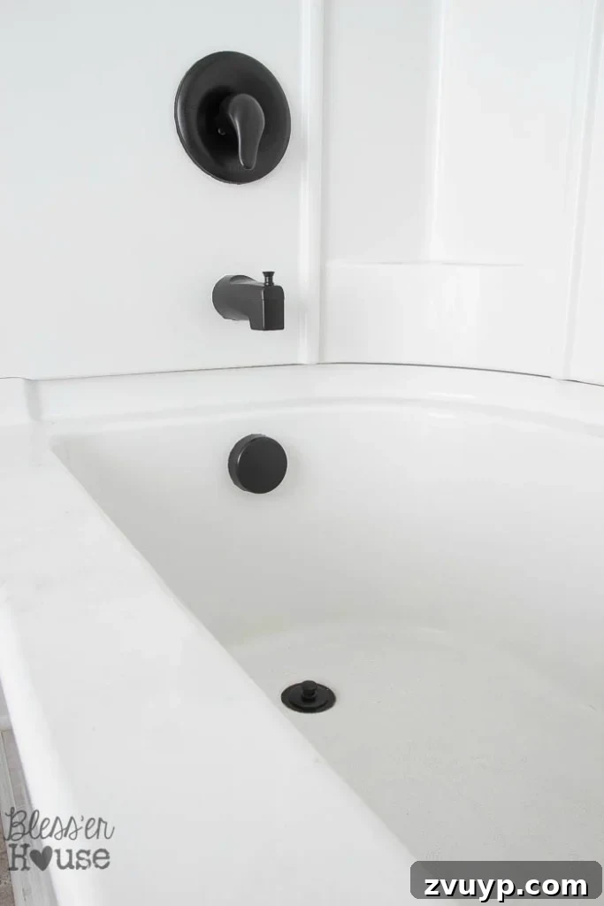 Transform Your Bathroom Fixtures with Spray Paint 16 how to spray paint shower fixtures