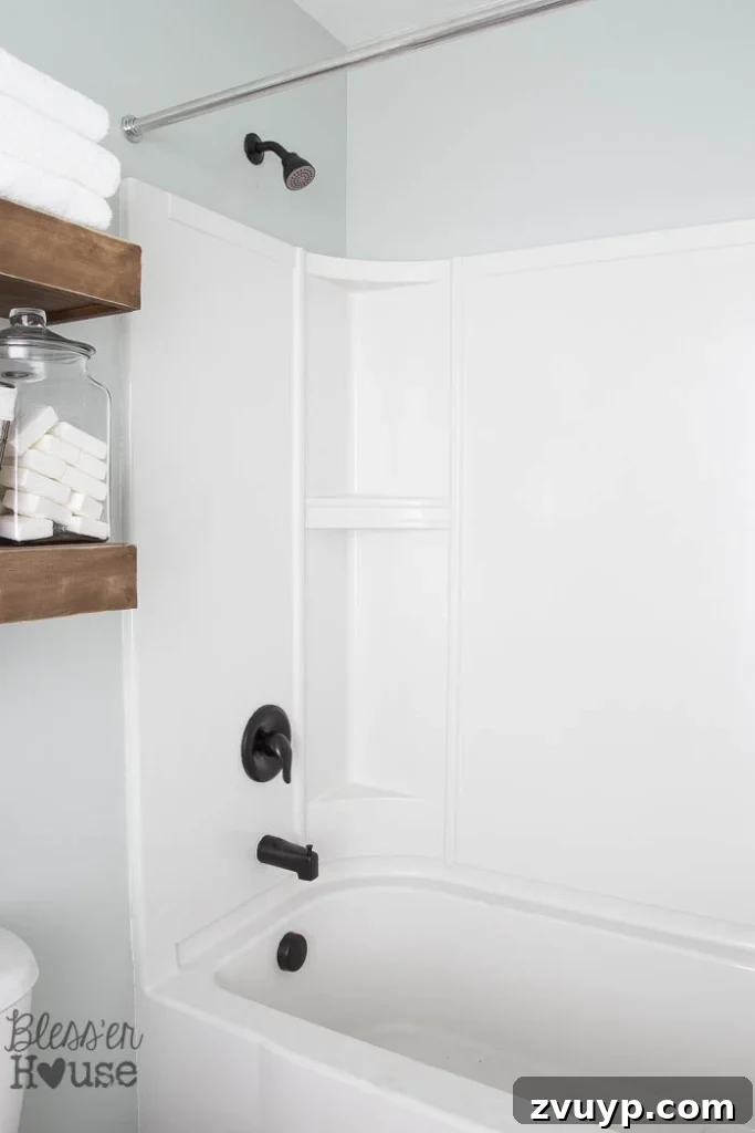Transform Your Bathroom Fixtures with Spray Paint 17 spray painted shower fixtures