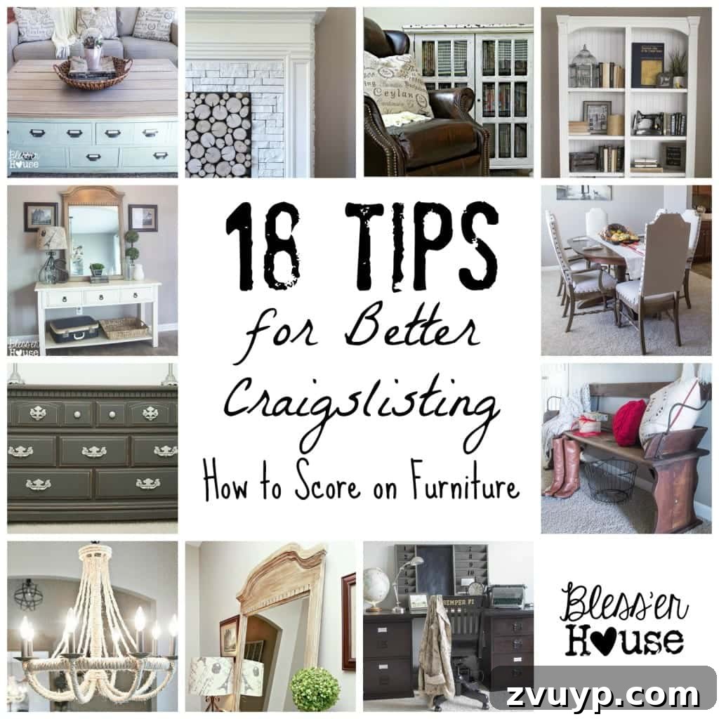 Your Exclusive Online Shopping Advantage 16 Craigslist shopping tips for scoring great furniture deals