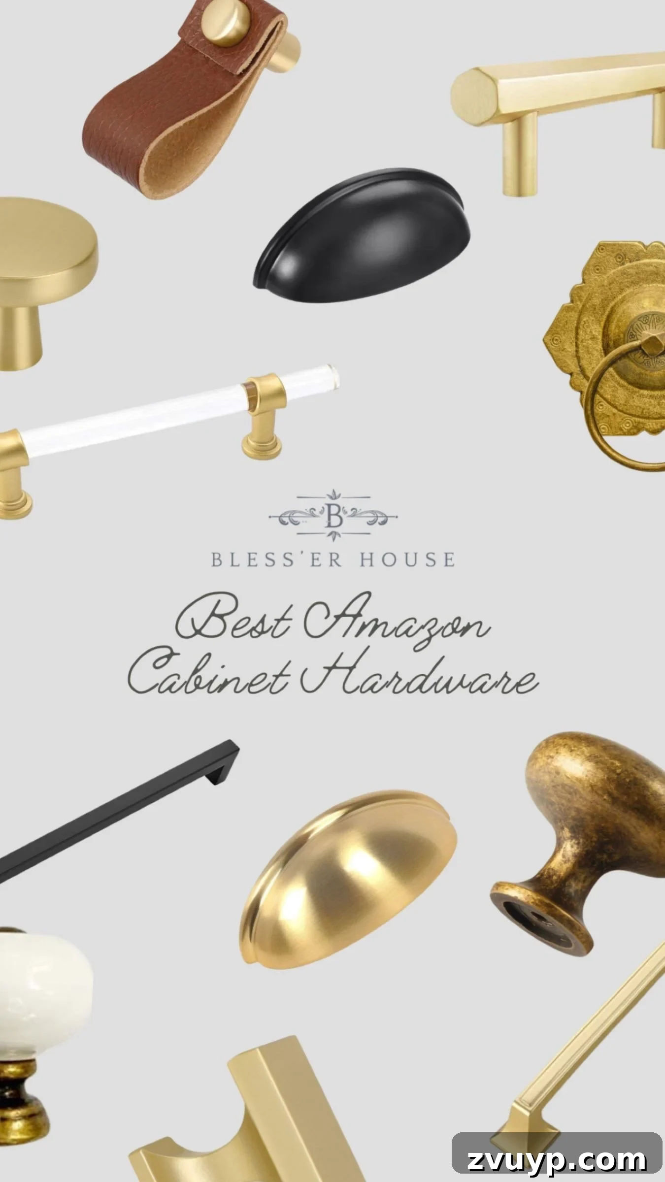 best Amazon cabinet hardware graphic