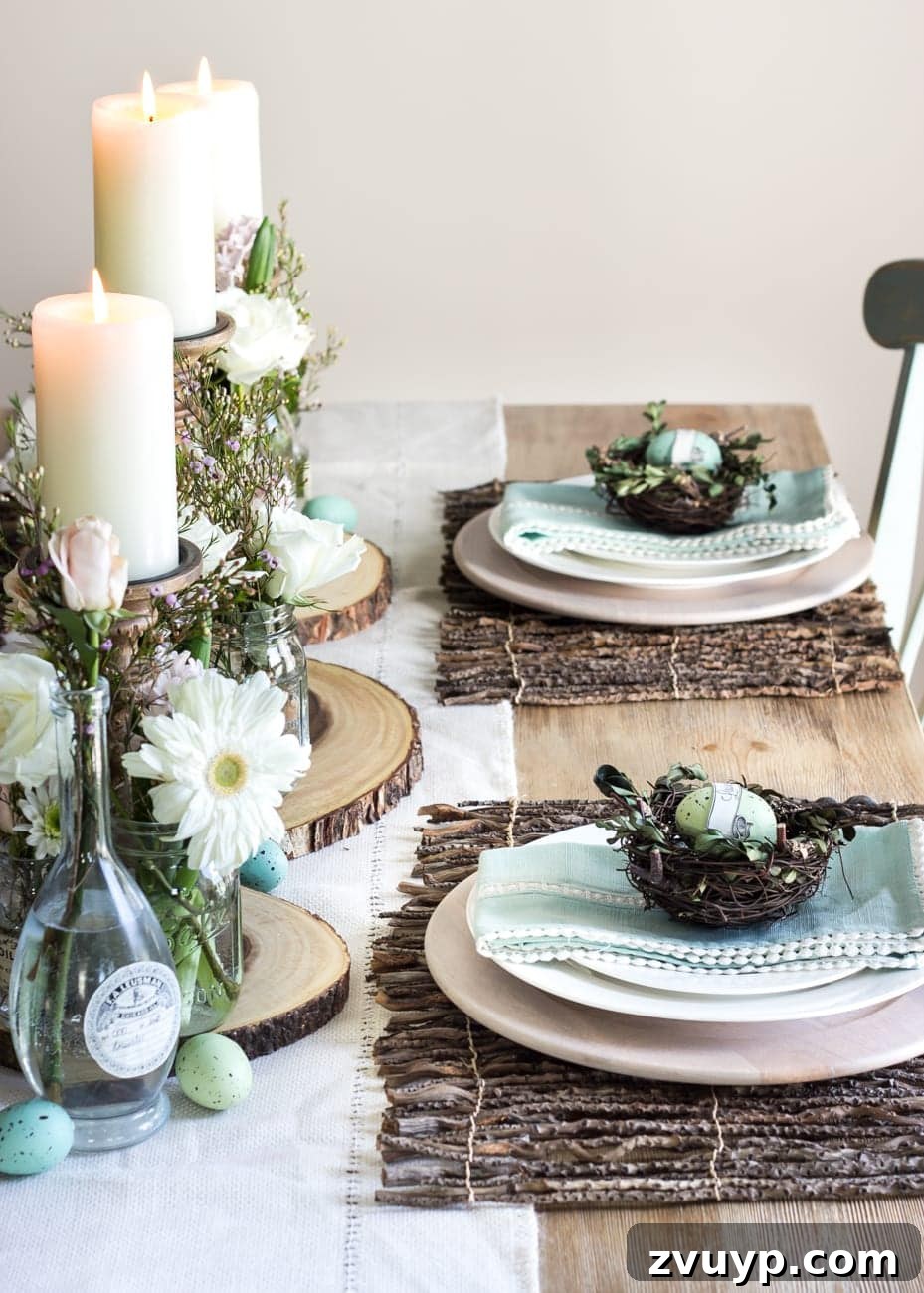 Festive Easter Table Setting 11 Easter Egg Decorations for a Brunch Tablescape | blesserhouse.com @worldmarket #sponsored #WorldMarketTribe