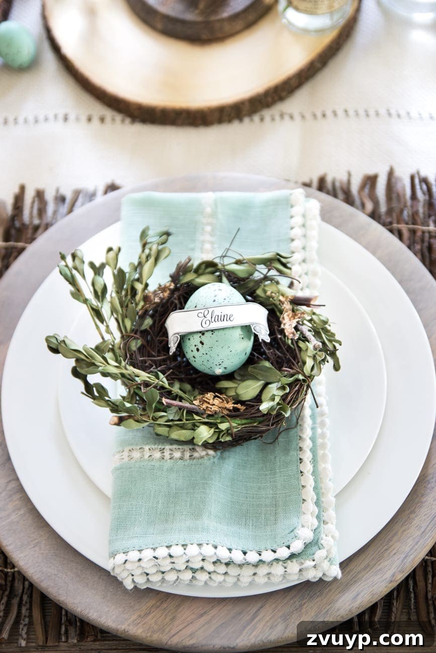 Festive Easter Table Setting 5 Spring Tablescape with Natural Elements for Easter | blesserhouse.com @worldmarket #sponsored #WorldMarketTribe