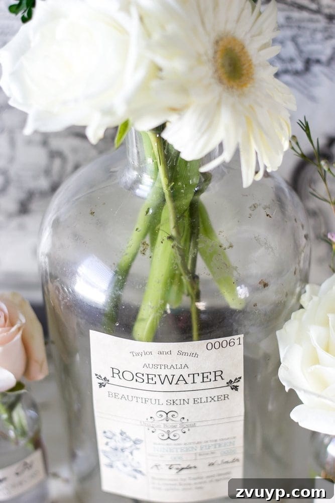 DIY Spring Apothecary Jar Label Printables 7 Spring Apothecary Jar Labels Printable | blesserhouse.com - These are so cute! Stick them on any glass bottles and they're instant vintage farmhouse decor!