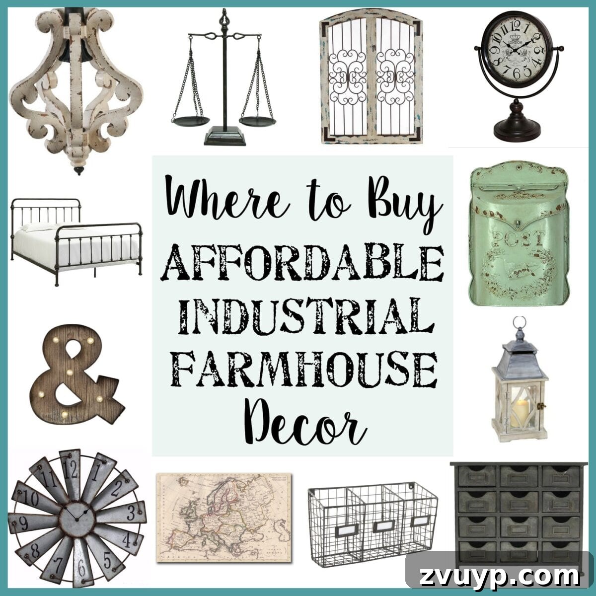 Unlock Industrial Farmhouse Style: 15 Budget-Friendly Chandeliers 3 Guide to Affordable Industrial Farmhouse Decor Sources