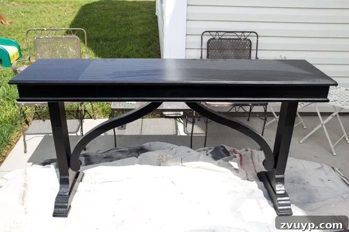 Mastering the Faux Weathered Wood Paint Technique 2 How to Create a Weathered Wood Look With Paint | blesserhouse.com - Quick and easy way to get a Restoration Hardware inspired look!