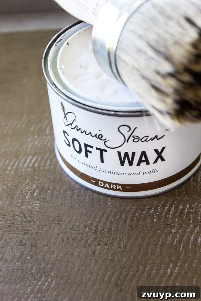 Mastering the Faux Weathered Wood Paint Technique 5 How to Create a Weathered Wood Look With Paint | blesserhouse.com - Quick and easy way to get a Restoration Hardware inspired look!