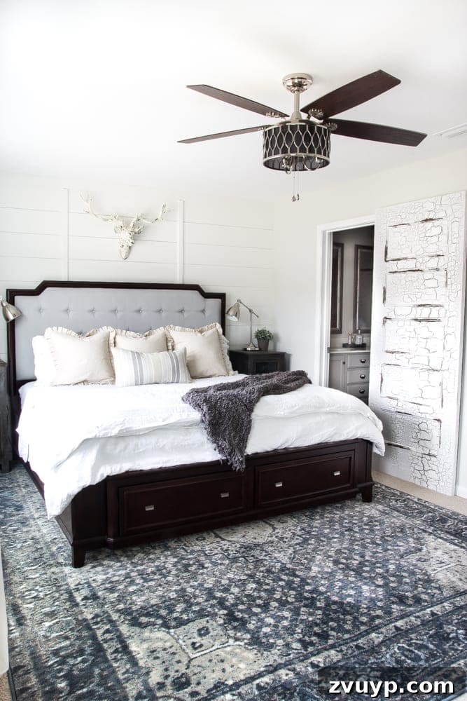 DIY Distressed Hollow Core Doors 11 How to Distress Hollow Core Doors to Get a Chippy Paint Finish | blesserhouse.com