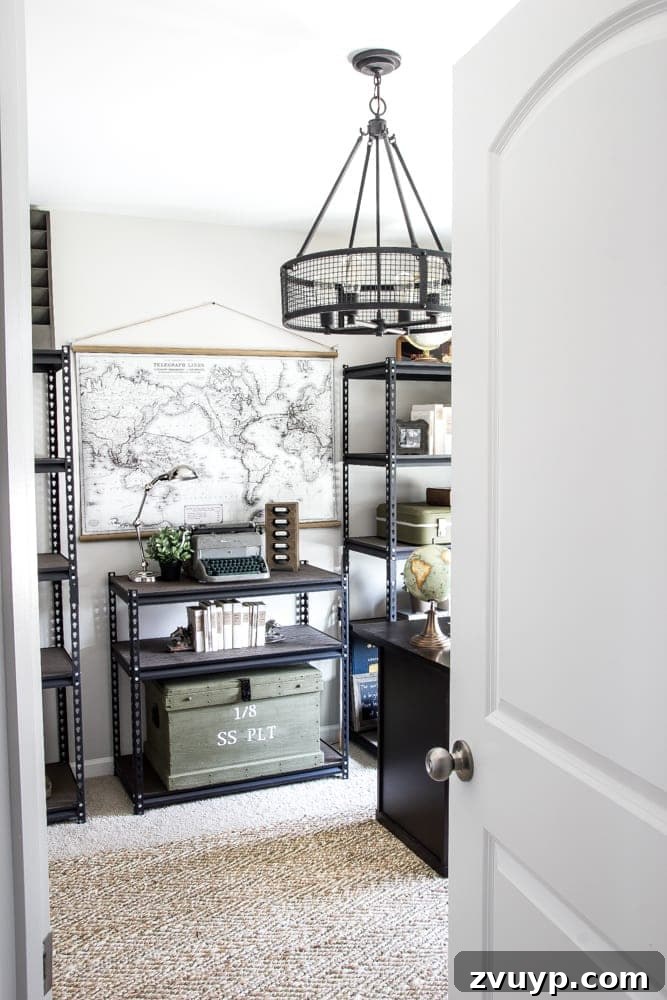 Strategic Industrial-Military Hub Unveiled 4 Industrial Military Office Reveal - New Quoizel Wilder Drum Pendant Light Fixture