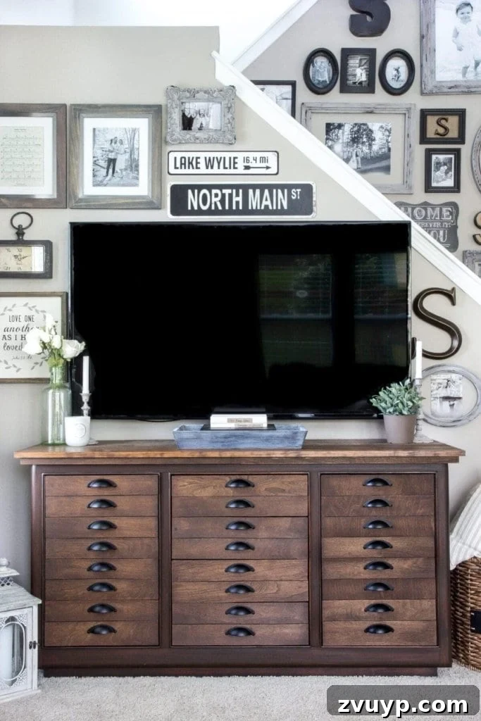 Beyond the Black Box: Elevating Your TV Space 9 Decorating Around a TV | blesserhouse.com