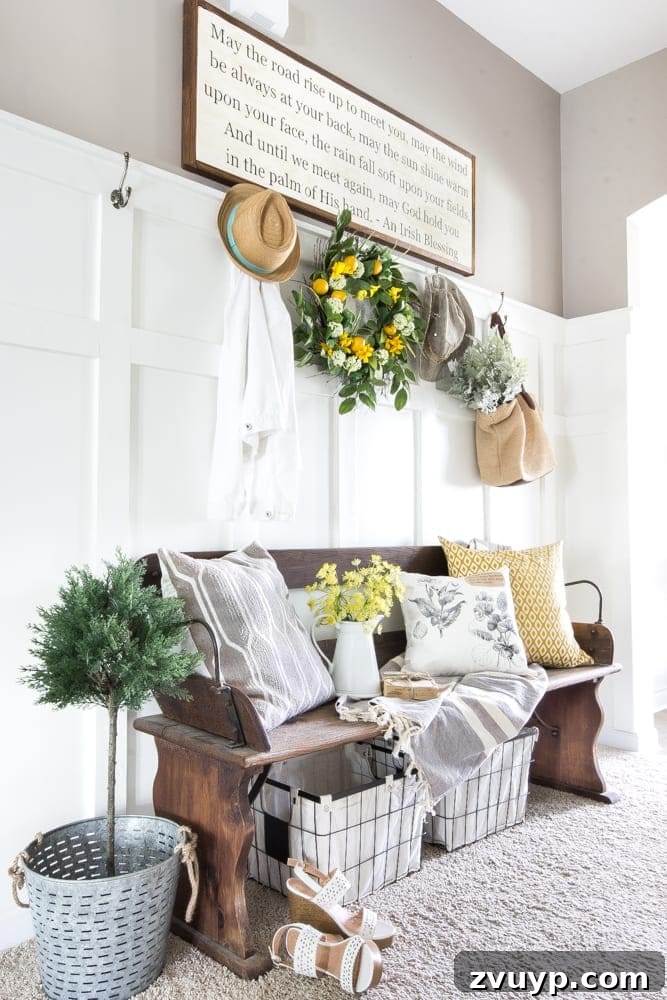 Bright & Breezy Summer Home Tour 12 Summer Home Tour 2016 with Country Living Magazine | blesserhouse.com