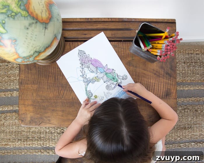 Schoolhouse Study Station: A Back to School Setup Guide 12 Back-To-School Style Guide, Antique Schoolhouse Desk Makeover & Simple DIY Homework Station | blesserhouse.com