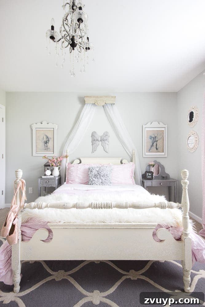 Mirror Frames Reborn as Photo Displays 12 Detailed view of one repurposed mirror picture frame in Olivia's bedroom