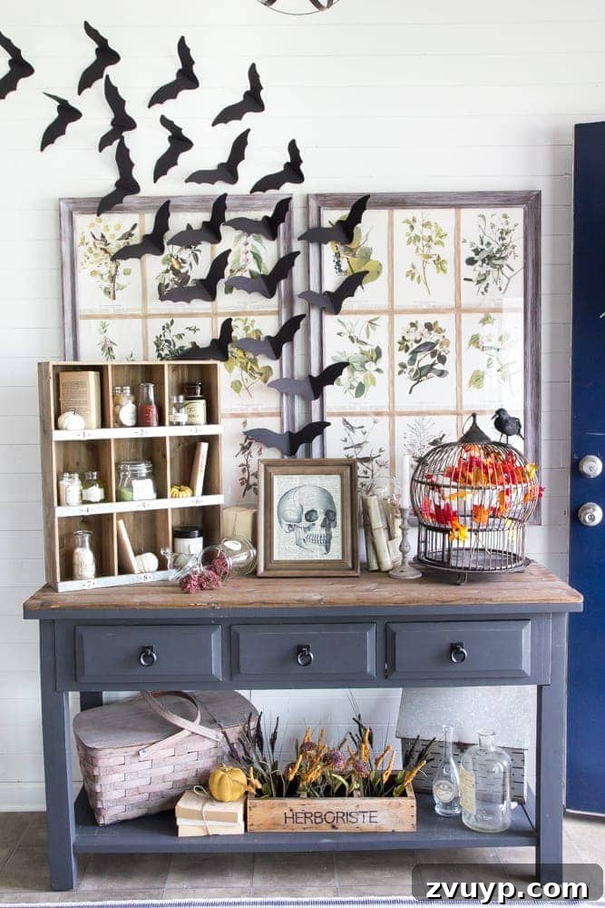 Witchy Welcome Potion Lab Printables 16 Halloween Entryway, Dictionary Art, Potion Printables + 35 Free Fall Printables | blesserhouse.com