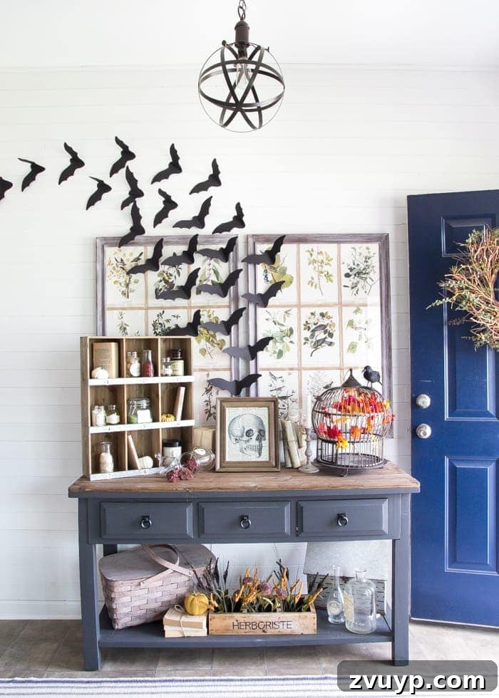 Witchy Welcome Potion Lab Printables 3 Halloween Entryway and Potion Printables + 35 Free Fall Printables | blesserhouse.com