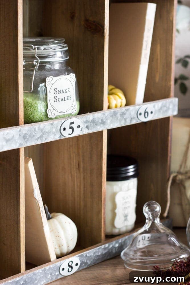 Witchy Welcome Potion Lab Printables 7 Halloween Entryway, Dictionary Art, Potion Printables + 35 Free Fall Printables | blesserhouse.com