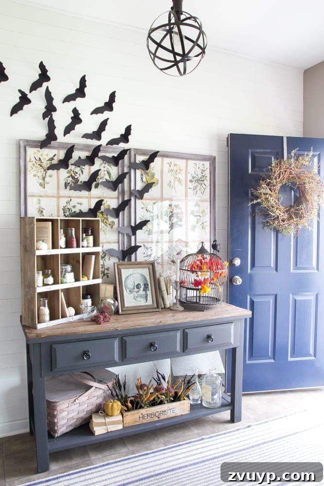 Witchy Welcome Potion Lab Printables 10 Halloween Entryway, Dictionary Art, Potion Printables + 35 Free Fall Printables | blesserhouse.com
