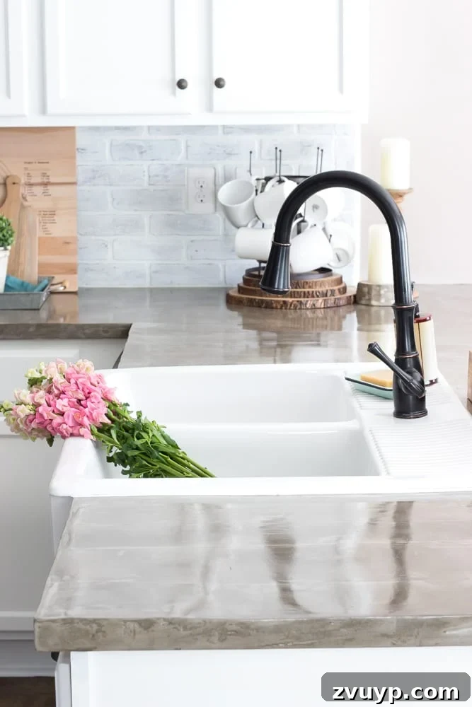 IKEA Farmhouse Sink: What I Wish I Knew Before Buying 4 IKEA Farmhouse Sink Review | blesserhouse.com - What to know before buying the Ikea farmhouse sink Domsjo- how well it cleans, how functional it is, and if it's the right investment for your kitchen.