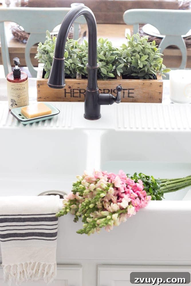 IKEA Farmhouse Sink: What I Wish I Knew Before Buying 5 IKEA Farmhouse Sink Review | blesserhouse.com - What to know before buying the Ikea farmhouse sink Domsjo- how well it cleans, how functional it is, and if it's the right investment for your kitchen.