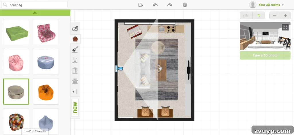 How to Plan a Room's Furniture Layout + One Room Challenge Week 1 | blesserhouse.com - How to plan a room's furniture layout and how to design mock-up rooms online like a professional for free using one simple website. 