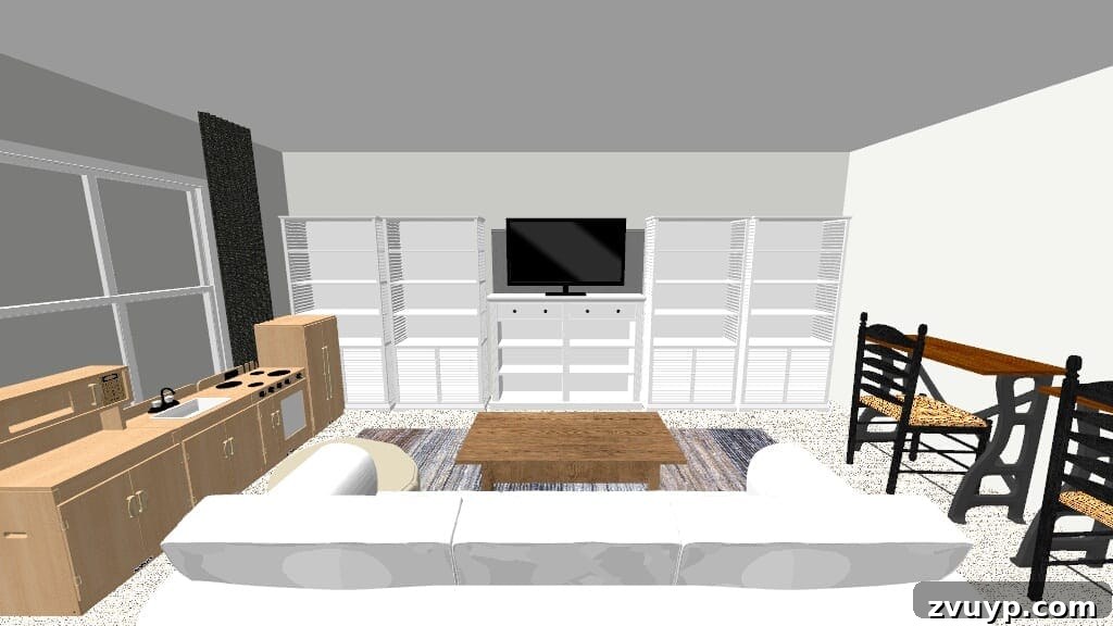 How to Plan a Room's Furniture Layout + One Room Challenge Week 1 | blesserhouse.com - How to plan a room's furniture layout and how to design mock-up rooms online like a professional for free using one simple website. 