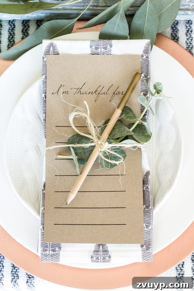 Green Copper Thanksgiving Table Inspiration and Printables 11 Full view of the elegant Green and Copper Thanksgiving Tablescape