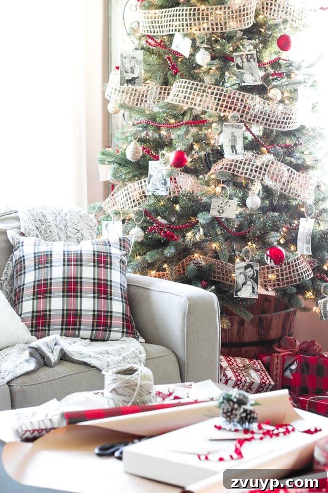 Winter Glow Living Room Reveal 11 Cozy Christmas Living Room Tour | blesserhouse.com - A tour of a Christmas living room with easy ideas to decorate for a cozy atmosphere plus 8 other Christmas living rooms with farmhouse style.