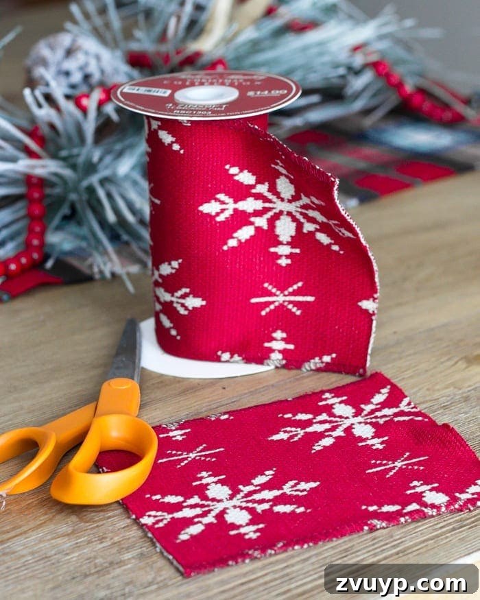 Cozy Knit Mini Christmas Trees 4 DIY Nordic Sweater Mini Christmas Trees | blesserhouse.com - How to make Nordic sweater mini Christmas trees using just florist foam, ribbon, and hot glue for cute decor accents on tabletops and mantels.