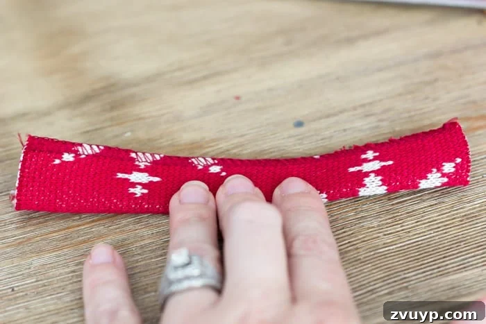 Cozy Knit Mini Christmas Trees 6 DIY Nordic Sweater Mini Christmas Trees | blesserhouse.com - How to make Nordic sweater mini Christmas trees using just florist foam, ribbon, and hot glue for cute decor accents on tabletops and mantels.
