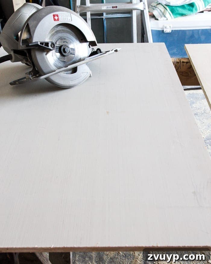 Create Your Own Storybook Magic 3 Cutting Plywood for DIY Storybook Art Base