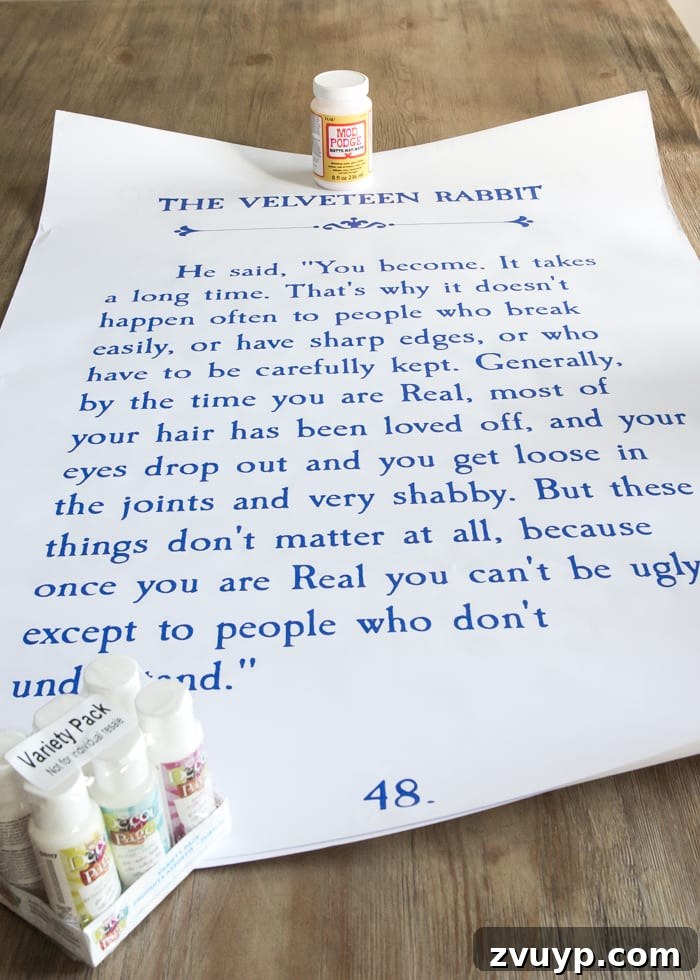 Create Your Own Storybook Magic 6 Designing Storybook Text for Engineer Prints